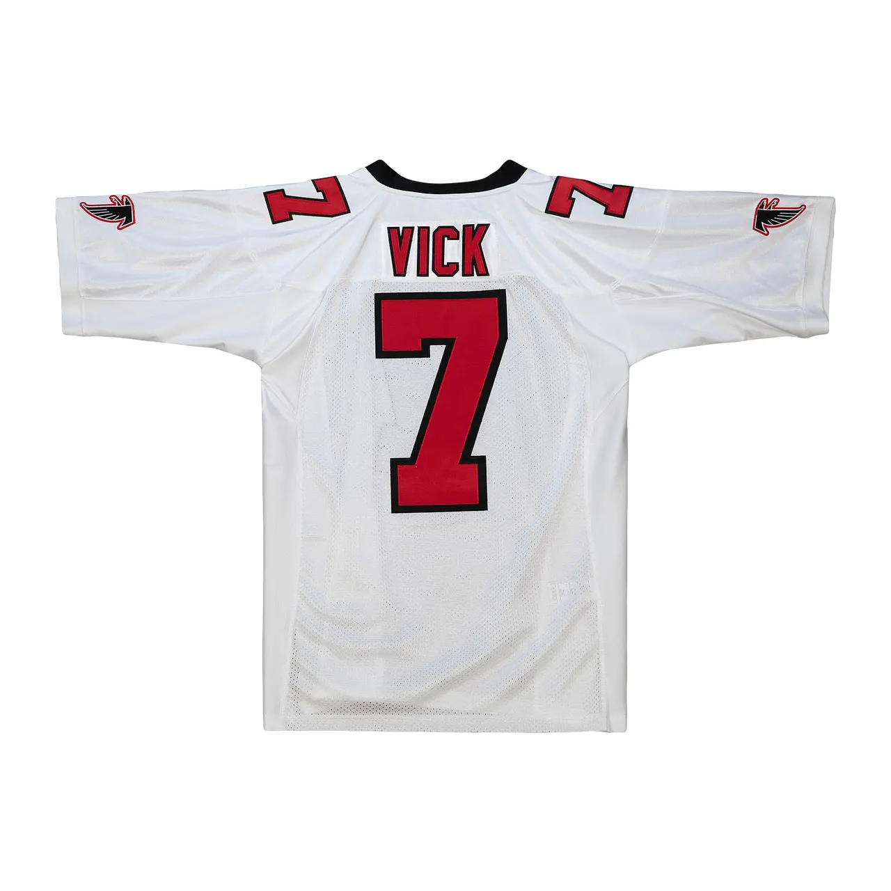 Michael Vick Atlanta Falcons Mitchell & Ness 2001 Retired Player Jersey - White - Image 4