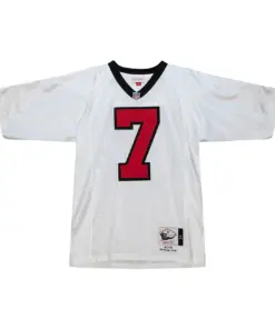 Michael Vick Atlanta Falcons Mitchell & Ness 2001 Retired Player Jersey - White - Image 3