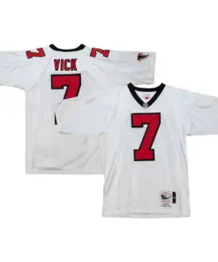 Michael Vick Atlanta Falcons Mitchell & Ness 2001 Retired Player Jersey - White