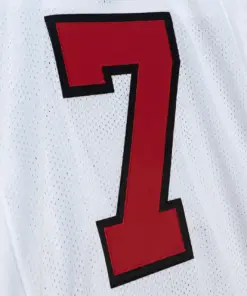 Michael Vick Atlanta Falcons Mitchell & Ness 2001 Retired Player Jersey - White - Image 5