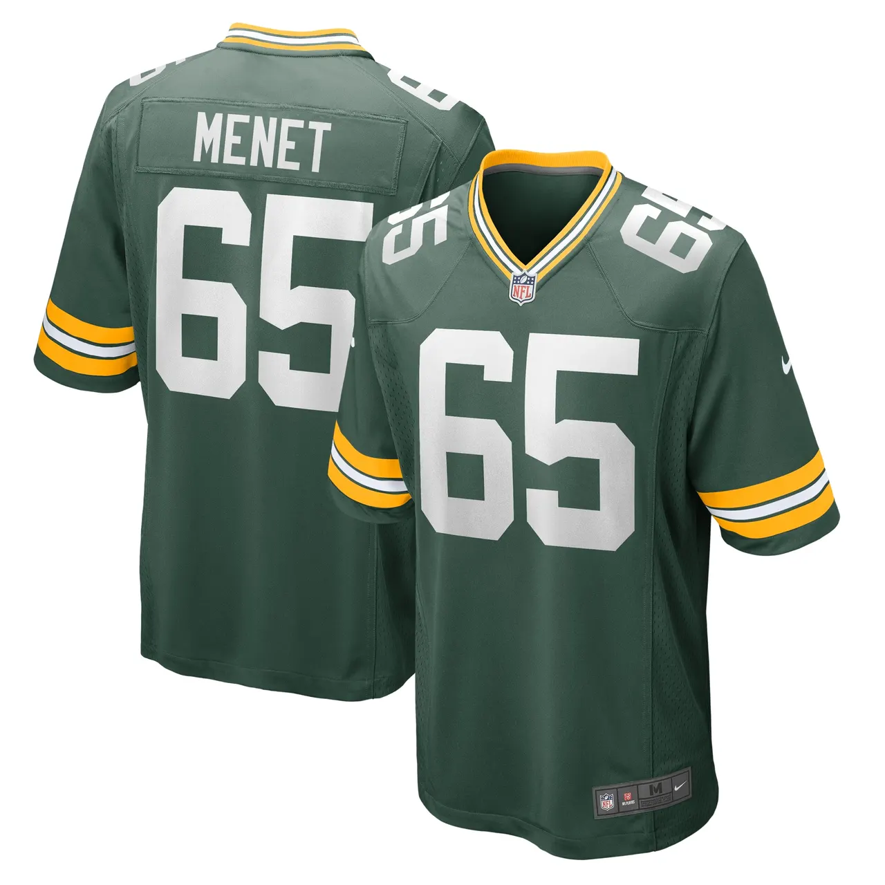 Michal Menet Green Bay Packers Nike Home Game Player Jersey - Kelly Green