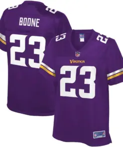 Mike Boone Minnesota Vikings NFL Pro Line Women's Team Player Jersey - Purple