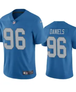 Mike Daniels Detroit Lions Nike Vapor Limited Jersey - Royal Blue