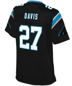 Mike Davis Carolina Panthers NFL Pro Line Women's Player Jersey - Black - Image 3