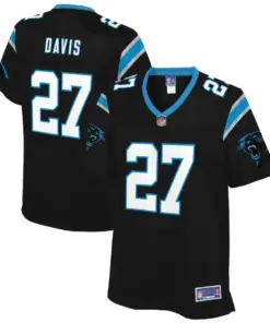 Mike Davis Carolina Panthers NFL Pro Line Women's Player Jersey - Black