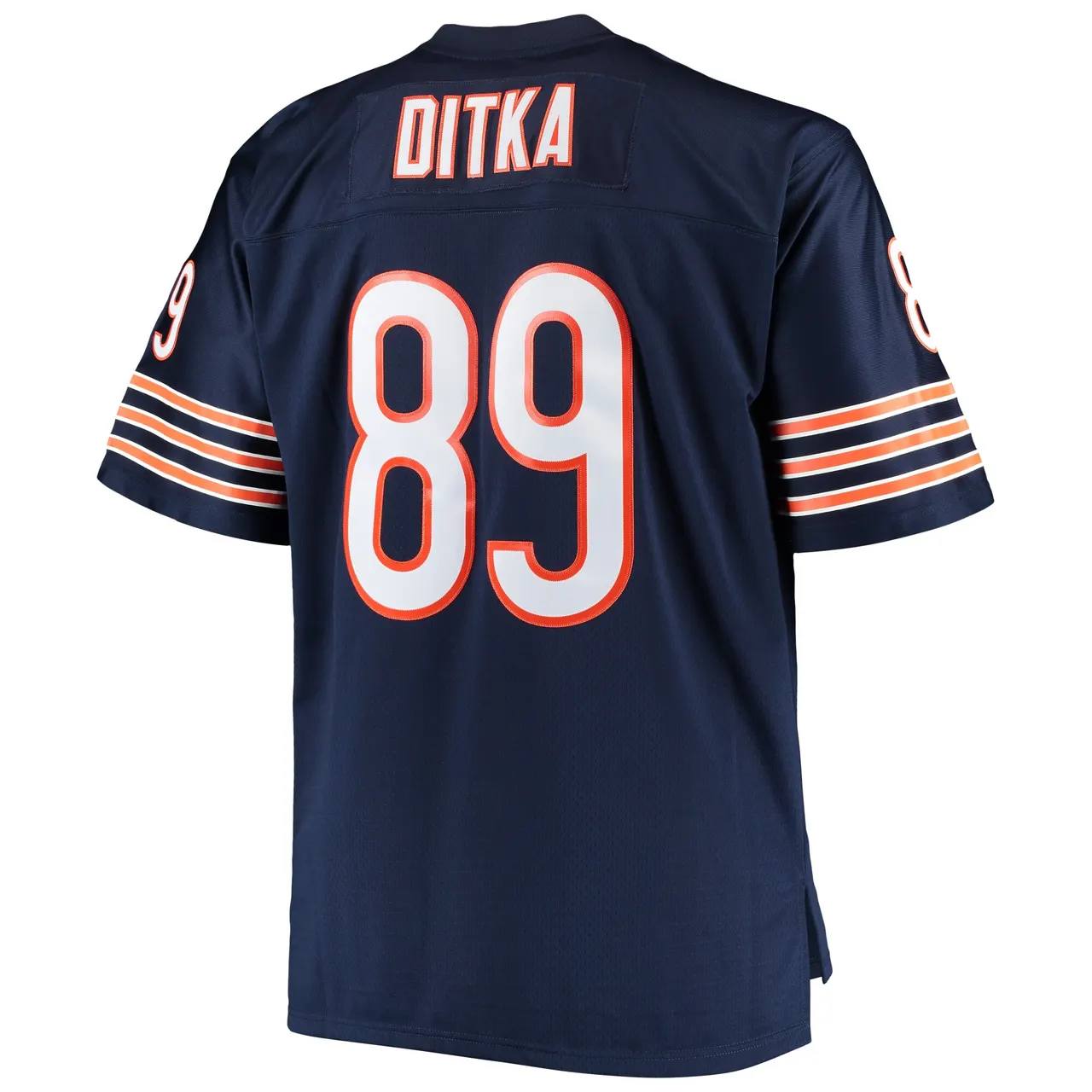 Mike Ditka Chicago Bears Mitchell & Ness Big & Tall 1966 Retired Player Replica Jersey - Navy - Image 4
