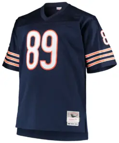 Mike Ditka Chicago Bears Mitchell & Ness Big & Tall 1966 Retired Player Replica Jersey - Navy - Image 3