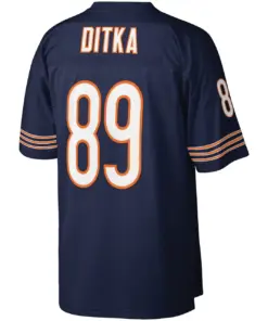 Mike Ditka Chicago Bears Mitchell & Ness Retired Player Legacy Replica Jersey - Navy - Image 4