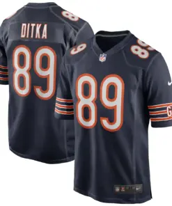 Mike Ditka Chicago Bears Nike Retired Player Game Jersey - White - Image 14