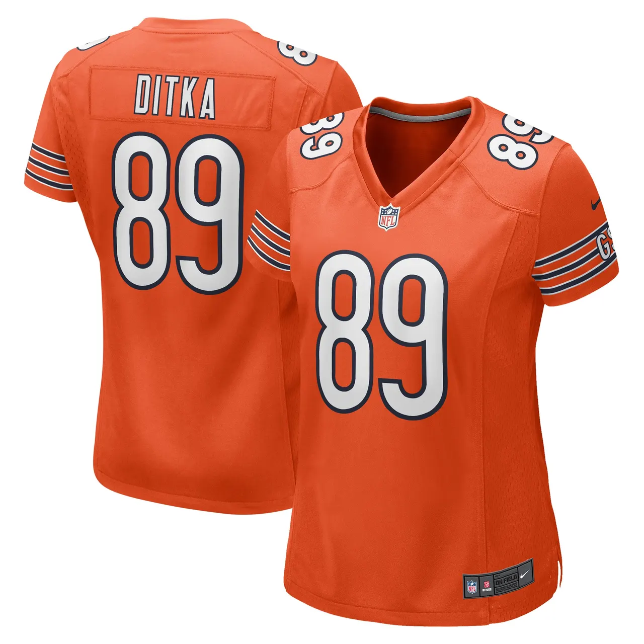 Mike Ditka Chicago Bears Nike Women's Game Retired Player Jersey - Navy - Image 13