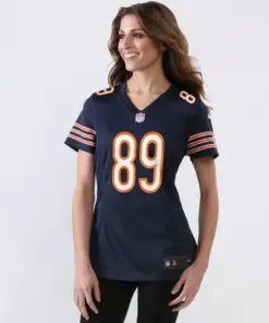 Alternative view of Mike Ditka Chicago Bears Nike Women's Retired Player Game Jersey - Navy Blue