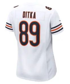 Mike Ditka Chicago Bears Nike Women's Retired Player Game Jersey - White - Image 4