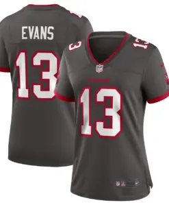 Mike Evans Tampa Bay Buccaneers Nike Women's Alternate Game Jersey - Pewter