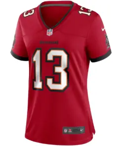 Mike Evans Tampa Bay Buccaneers Nike Women's Alternate Game Jersey - Pewter - Image 6