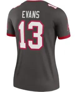 Mike Evans Tampa Bay Buccaneers Nike Women's Alternate Legend Jersey - Pewter - Image 4