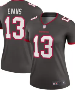 Mike Evans Tampa Bay Buccaneers Nike Women's Alternate Legend Jersey - Pewter - Image 2