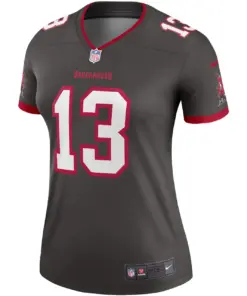 Mike Evans Tampa Bay Buccaneers Nike Women's Alternate Legend Jersey - Pewter - Image 3