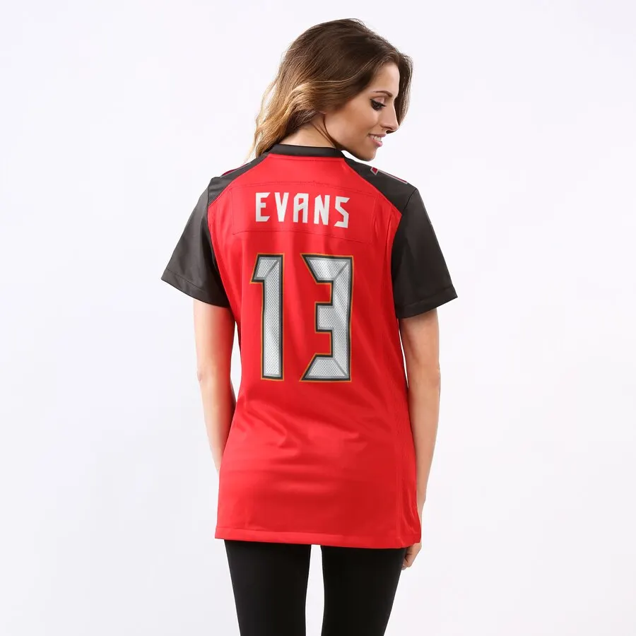 Mike Evans Tampa Bay Buccaneers Nike Women's Game Jersey - Red - Image 3