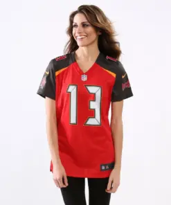 Alternative view of Mike Evans Tampa Bay Buccaneers Nike Women's Game Jersey - Red