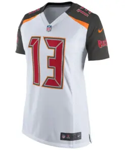 Alternative view of Mike Evans Tampa Bay Buccaneers Nike Women's Game Jersey - White