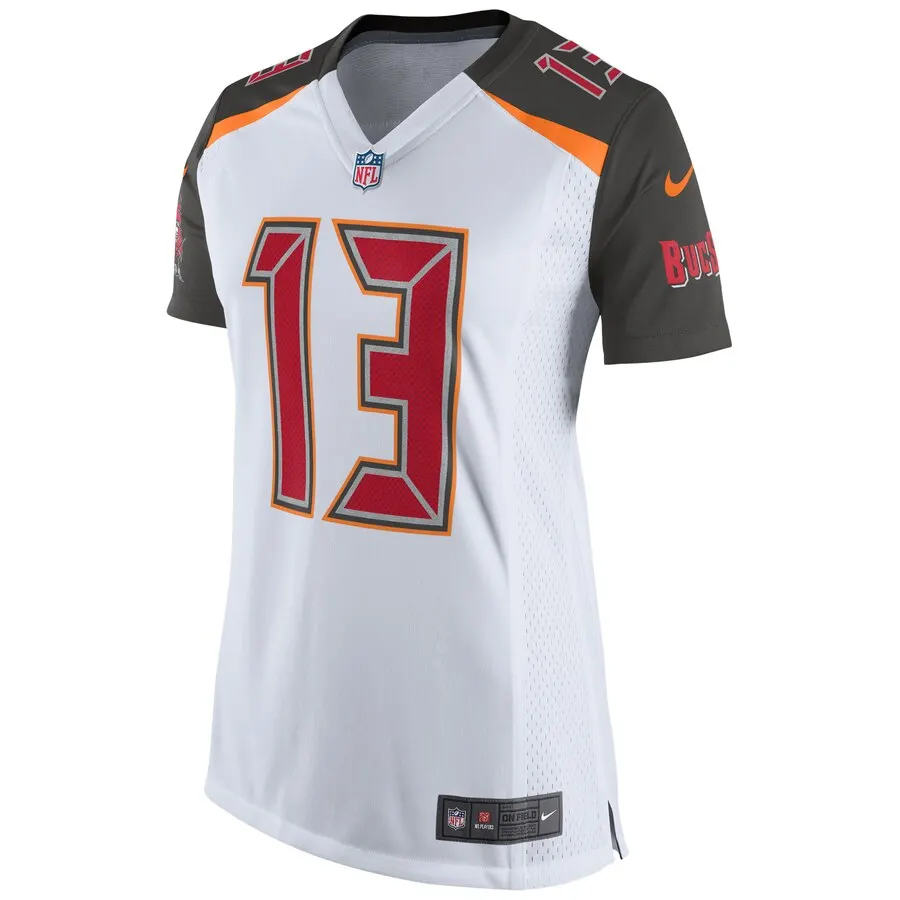 Mike Evans Tampa Bay Buccaneers Nike Women's Game Jersey - White - Image 2