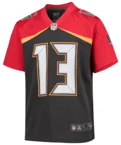Mike Evans Tampa Bay Buccaneers Nike Youth Inverted Game Jersey - Pewter - Image 2