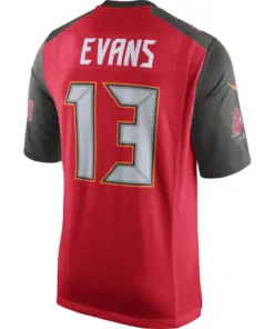 Mike Evans Tampa Bay Buccaneers Nike Youth Team Color Game Jersey - Red - Image 3