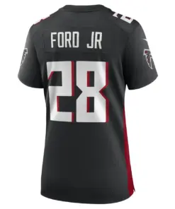 Mike Ford Atlanta Falcons Nike Women's Game Player Jersey - Black - Image 4