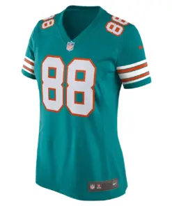 Mike Gesicki Miami Dolphins Nike Women's Alternate Game Jersey - White - Image 6