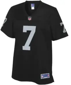 Alternative view of Mike Glennon Las Vegas Raiders NFL Pro Line Women's Team Player Jersey - Black