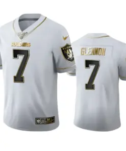 Mike Glennon Las Vegas Raiders Nike 100th Season Golden Edition Jersey - White