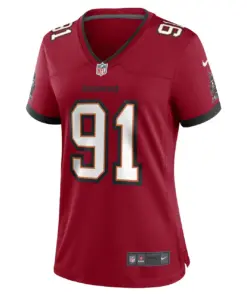Mike Greene Tampa Bay Buccaneers Nike Women's Game Player Jersey - Red - Image 3