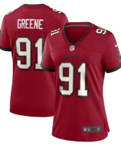 Mike Greene Tampa Bay Buccaneers Nike Women's Game Player Jersey - Red