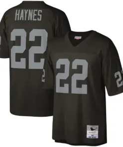 Mike Haynes Las Vegas Raiders Mitchell & Ness 1985 Legacy Replica Jersey - Black