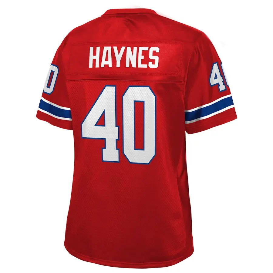 Mike Haynes New England Patriots NFL Pro Line Women's Retired Player Jersey - Red - Image 3
