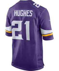 Mike Hughes Minnesota Vikings Nike Game Jersey - Purple - Image 3