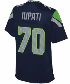 Mike Iupati Seattle Seahawks NFL Pro Line Women's Team Player Jersey - College Navy - Image 3