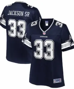 Mike Jackson Sr. Dallas Cowboys NFL Pro Line Women's Team Player Jersey - Navy