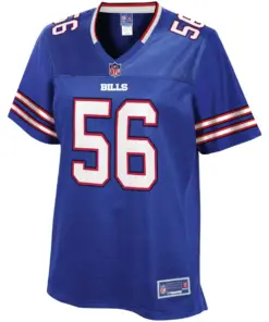 Mike Love Buffalo Bills NFL Pro Line Women's Player Jersey - Royal Blue - Image 2