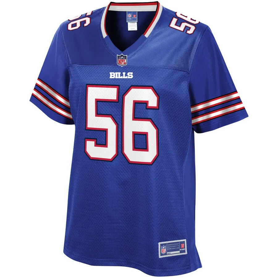 Mike Love Buffalo Bills NFL Pro Line Women's Player Jersey - Royal Blue - Image 2
