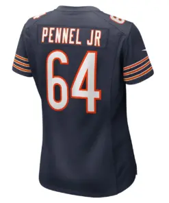 Mike Pennel Jr. Chicago Bears Nike Women's Game Player Jersey - Navy - Image 4