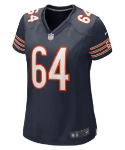 Mike Pennel Jr. Chicago Bears Nike Women's Game Player Jersey - Navy - Image 3