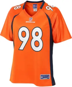 Mike Purcell Denver Broncos NFL Pro Line Women's Team Player Jersey - Orange - Image 2