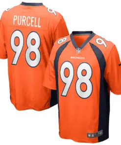 Mike Purcell Denver Broncos Nike Game Jersey - Orange - Image 2