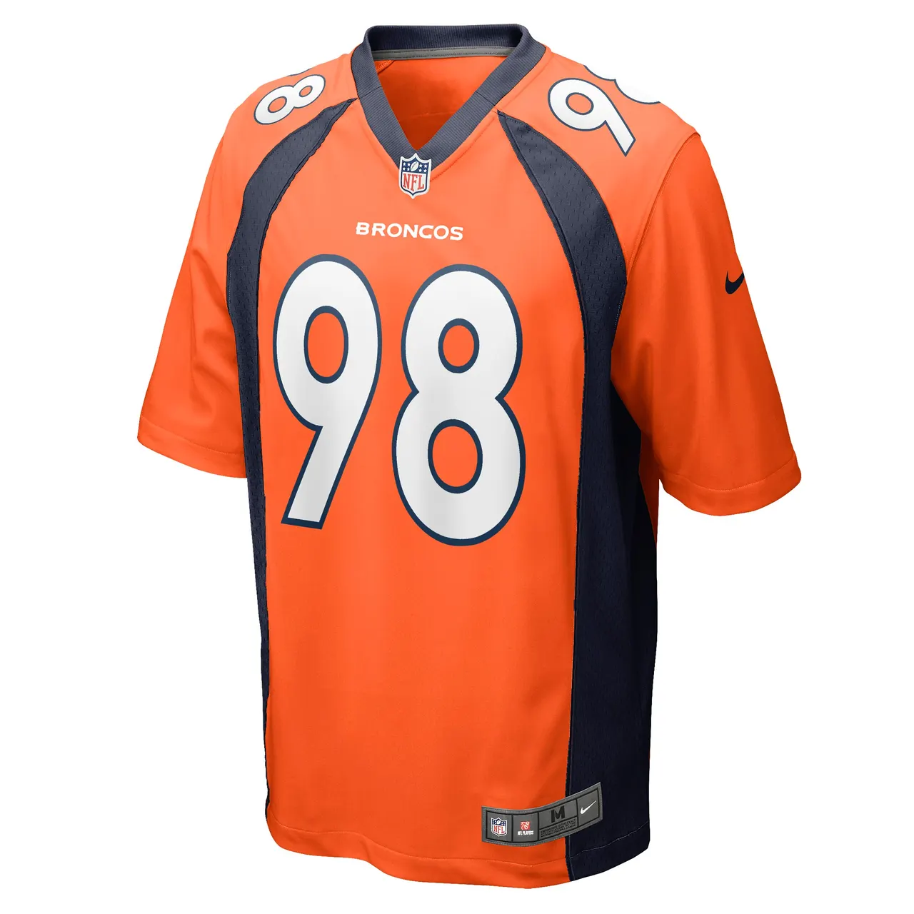 Mike Purcell Denver Broncos Nike Game Jersey - Orange - Image 3