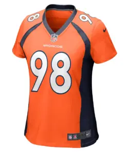Mike Purcell Denver Broncos Nike Women's Game Jersey - Orange - Image 3