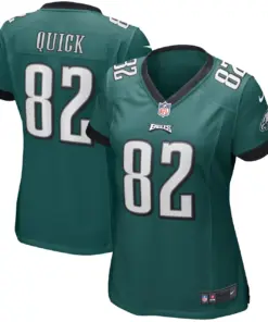 Mike Quick Philadelphia Eagles Nike Women's Game Retired Player Jersey - Midnight Green - Image 2
