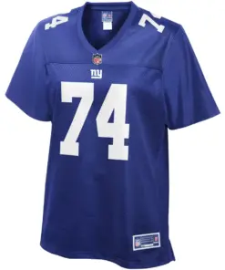 Mike Remmers New York Giants NFL Pro Line Women's Team Player Jersey - Royal Blue - Image 2
