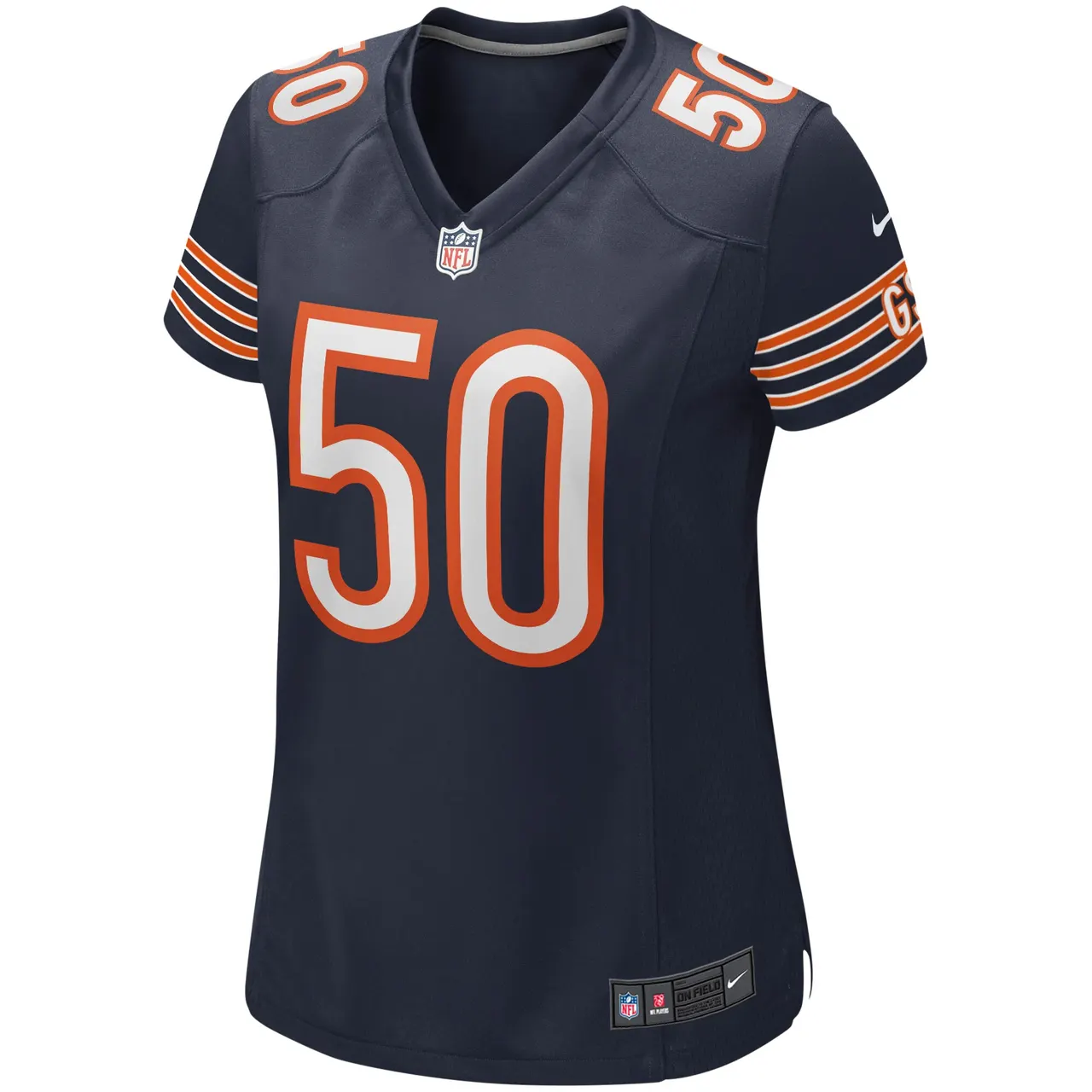 Mike Singletary Chicago Bears Nike Women's Game Retired Player Jersey - Navy - Image 3