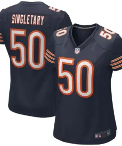 Mike Singletary Chicago Bears Nike Women's Game Retired Player Jersey - Navy
